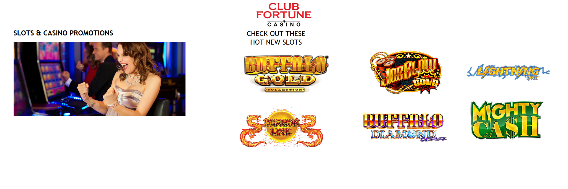 Club Fortune casino.