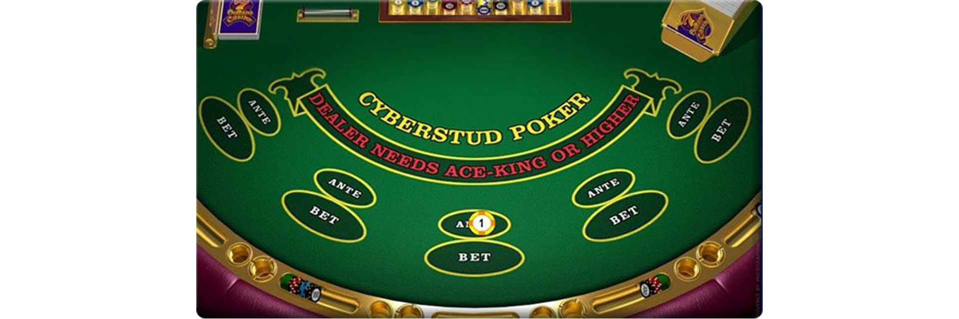 Cyberstud poker slot.