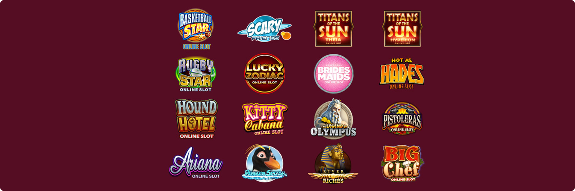 Ruby Fortune casino games.