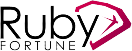 Ruby Fortune casino logo.