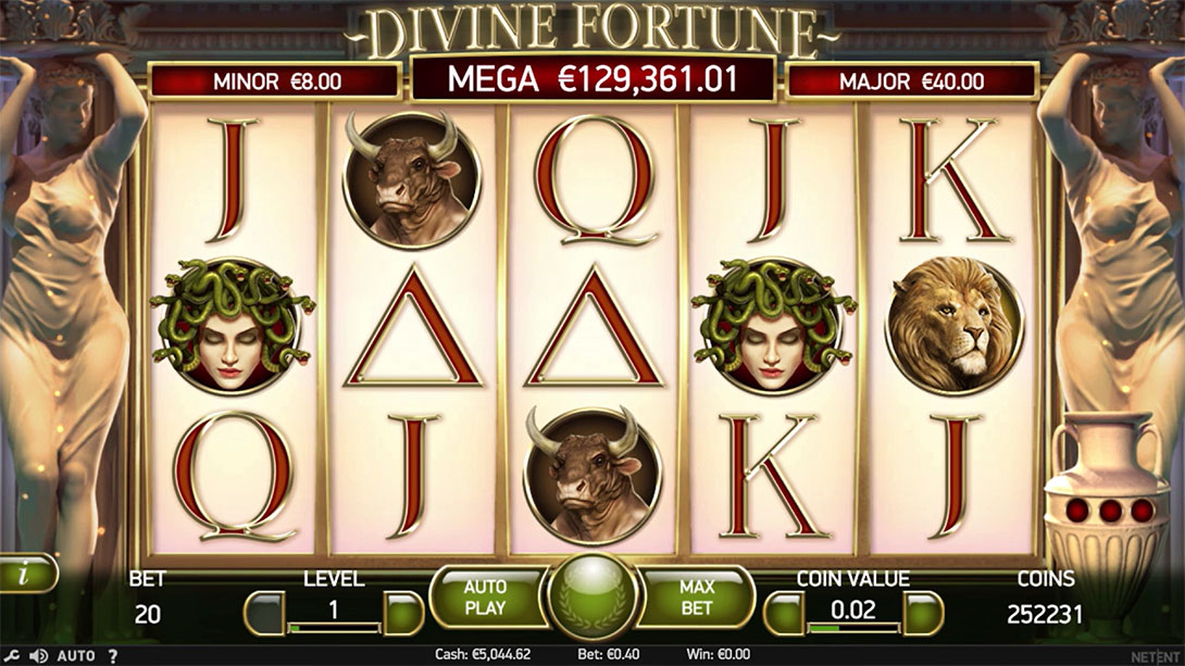 Divine Fortune Demo Slot. 