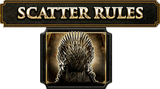 Iron Throne scatter symbol. 