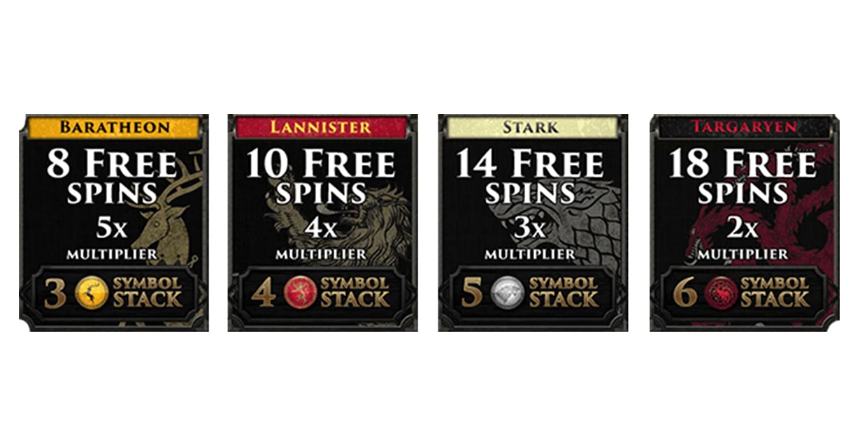 Game Of Thrones Slot free spins. 