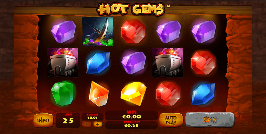 Hot Gems Slot Demo. 