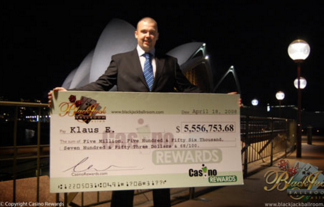 Klaus jackpot casino winner. 