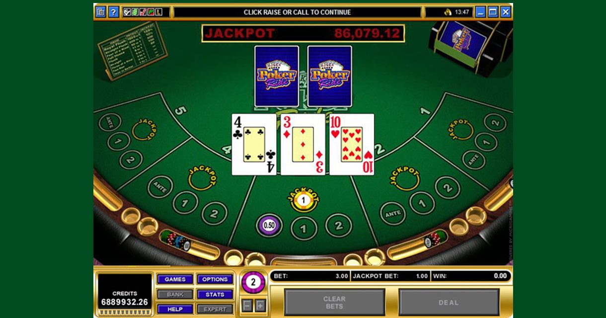 Let it ride poker slot. 