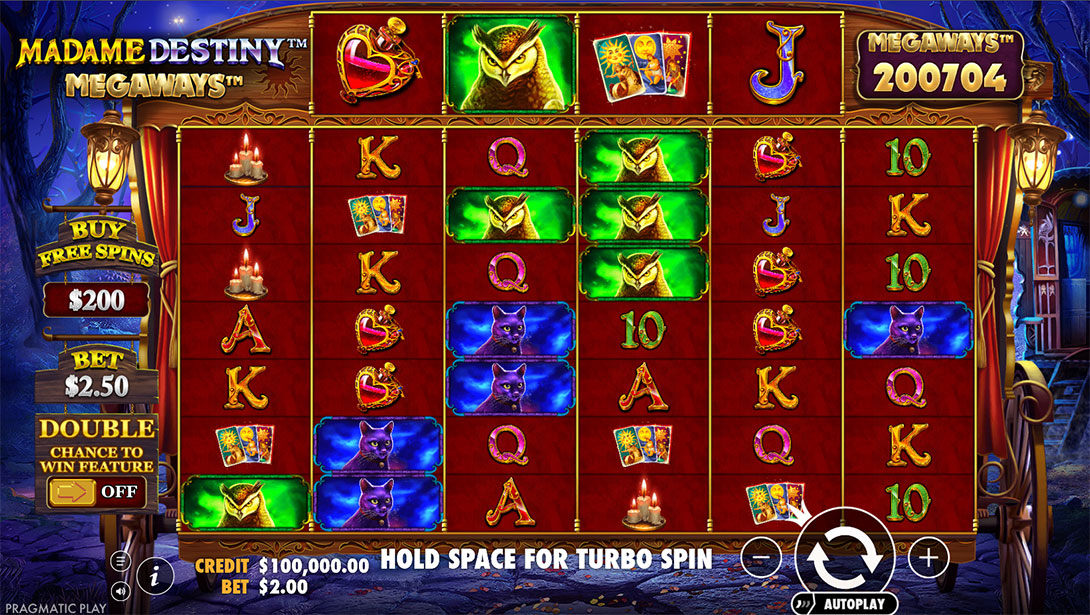 Madame Destiny Megaways Slot Demo. 